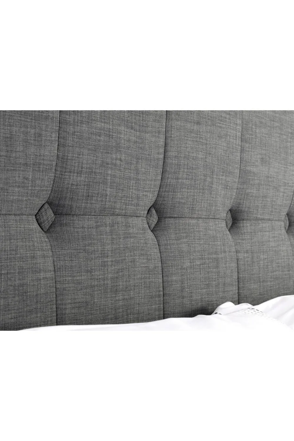 Julian Bowen Sorrento Upholstered Bed in Grey 5