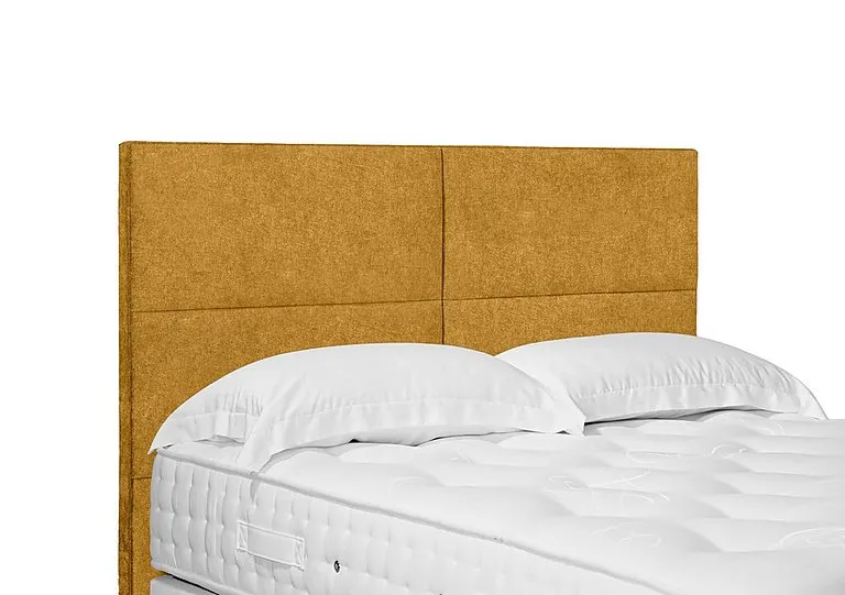 Artisan Collection Sakura Standard Floor Standing Headboard - Single - Tweed Mustard