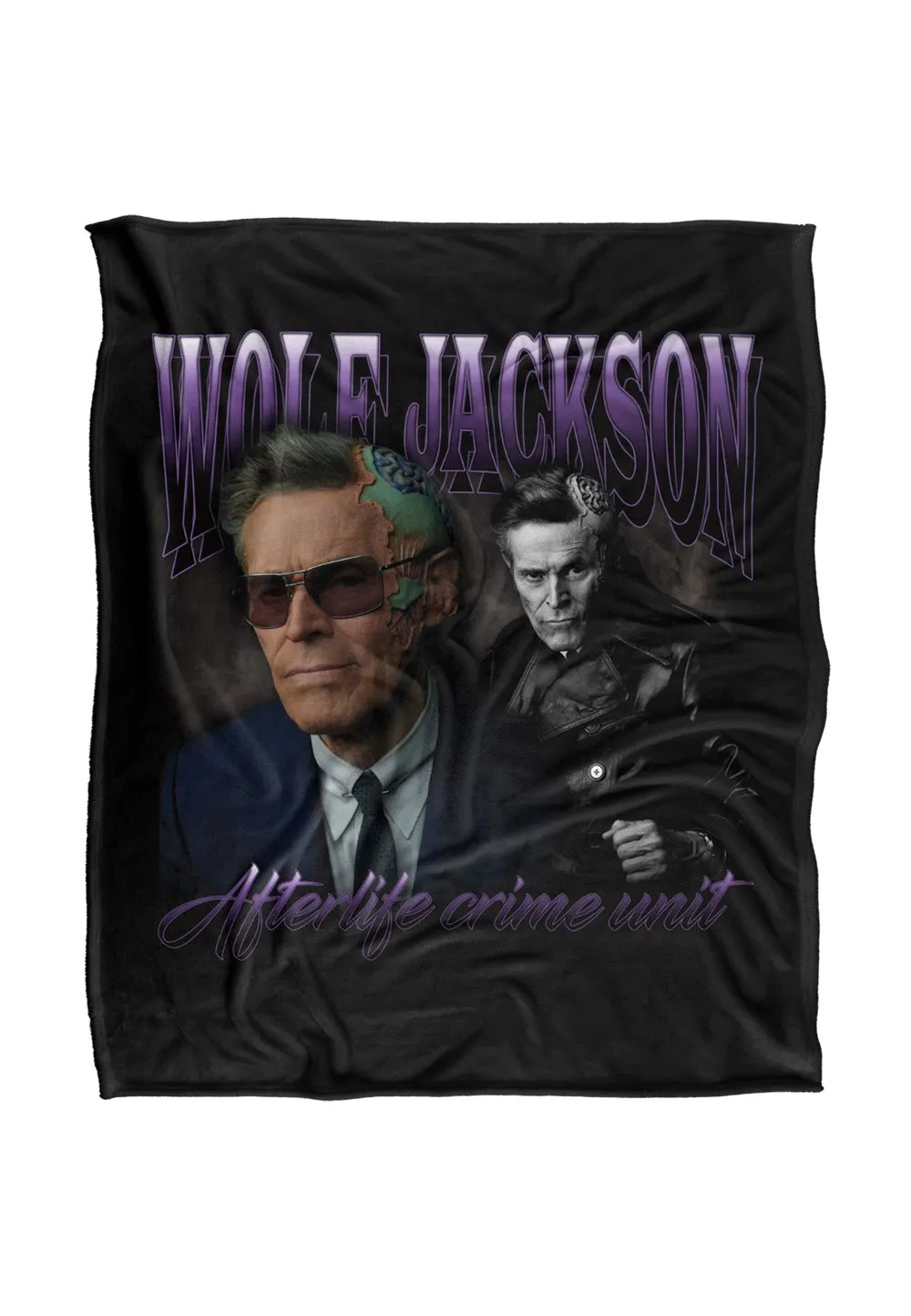 Warner Brothers Beetlejuice 2 50x60 Wolf Silky Touch Super Soft Throw Blanket in White