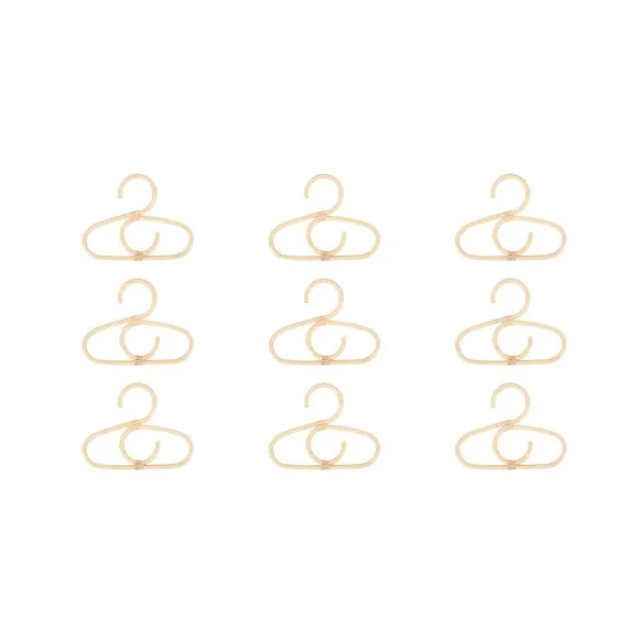 CuddleCo Aria Set of 9 Nursery Clothes Hangers 2