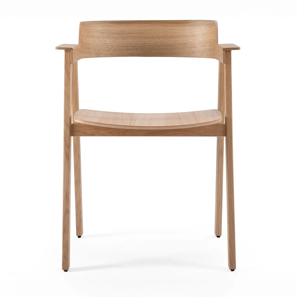Gazzda Flip Dining Chair Oak Natural 2