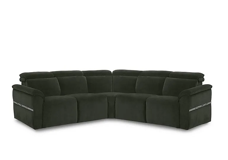Dolomite Large Fabric Corner Sofa - Manhattan Pine