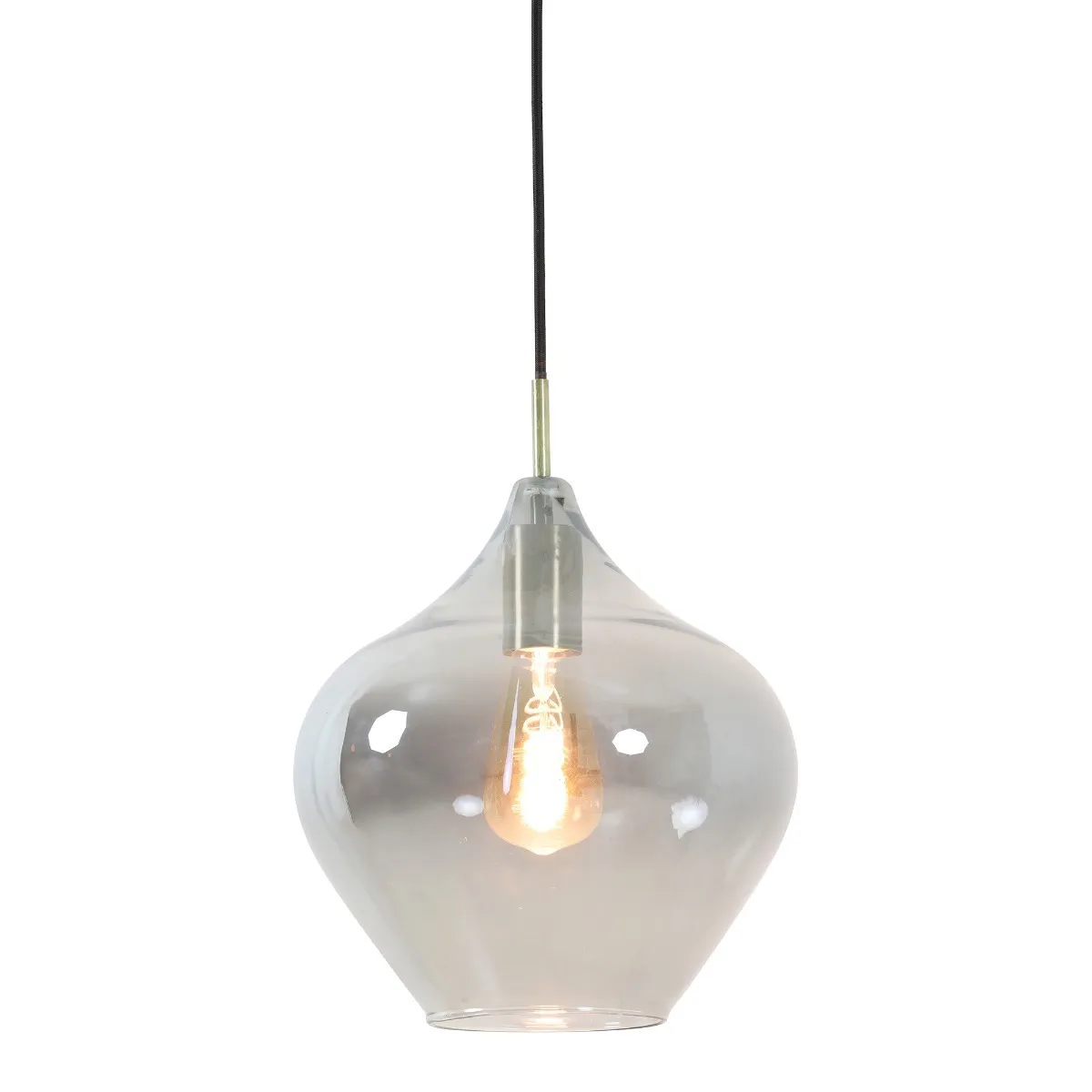 Teardrop Pendant Light, Neutral Glass | Barker & Stonehouse 3