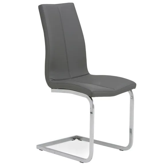 Set of 2 Jamison Dining Chairs, Faux Leather 3