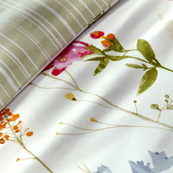 Spring Glade Easy Care Multicoloured Duvet Cover and Pillowcase Set 2