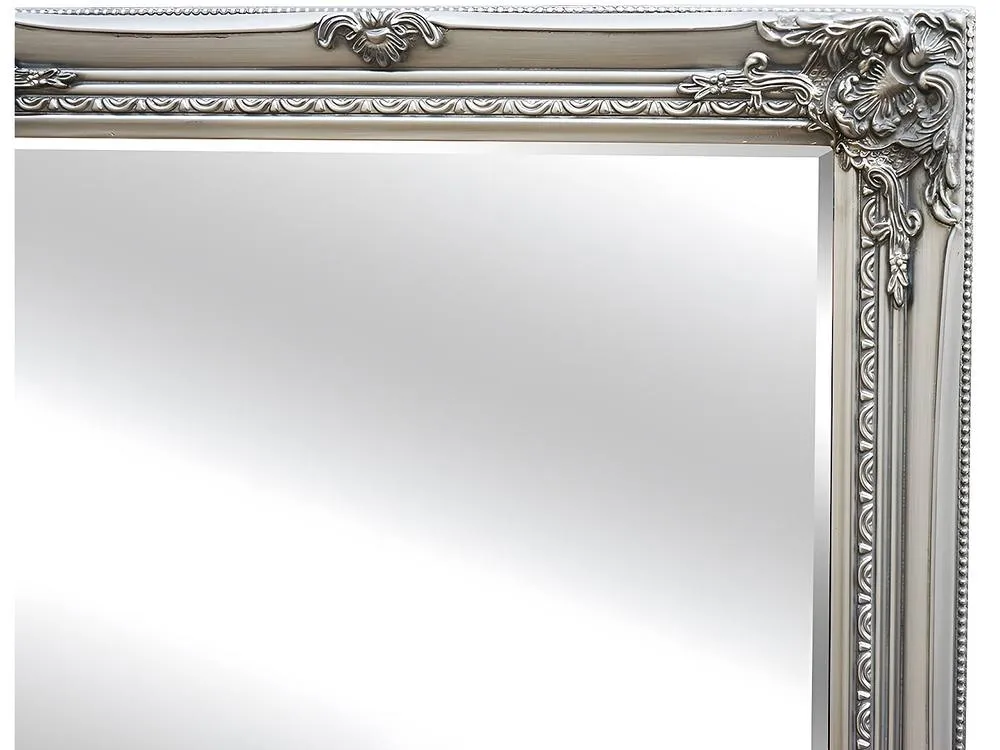Vente-unique Eucalyptus Wood Mirror With Mouldings - L80 X H190 Cm - Silver 6