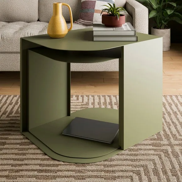 Edwin Metal Nesting Coffee Tables 2