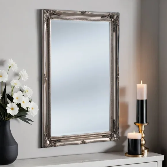 Yearn French Rectangle Bevelled Wall Mirror 1