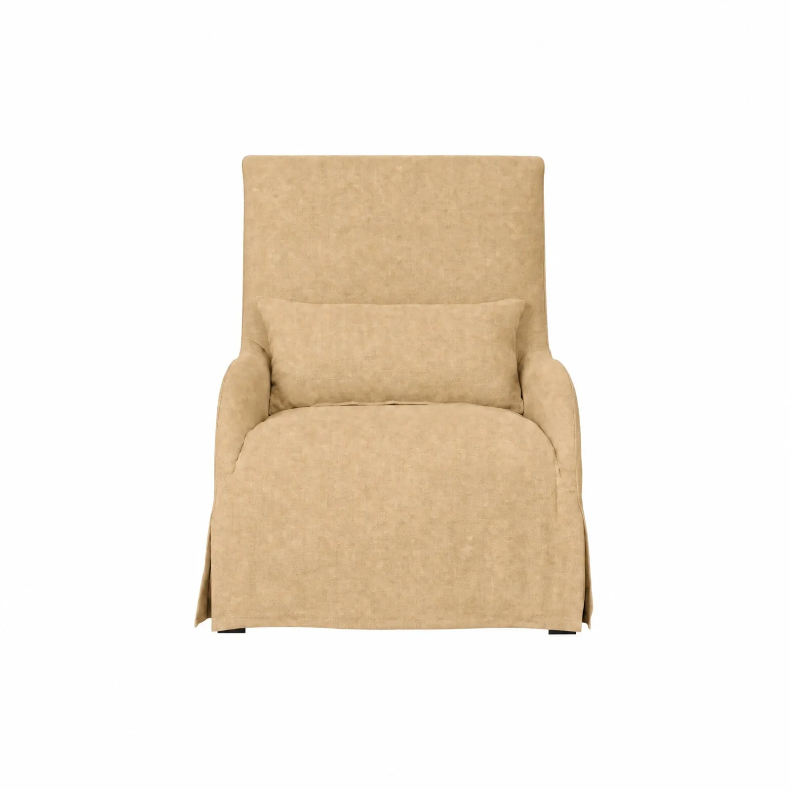 Bibury Armchair - French Riviera Style, Yellow Fabric | Barker & Stonehouse 2
