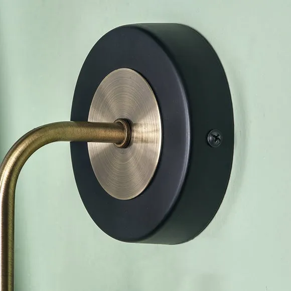 Florence Black Wall Light 3