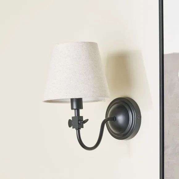 Pacific Lifestyle Ari Metal Curved Arm Wall Light