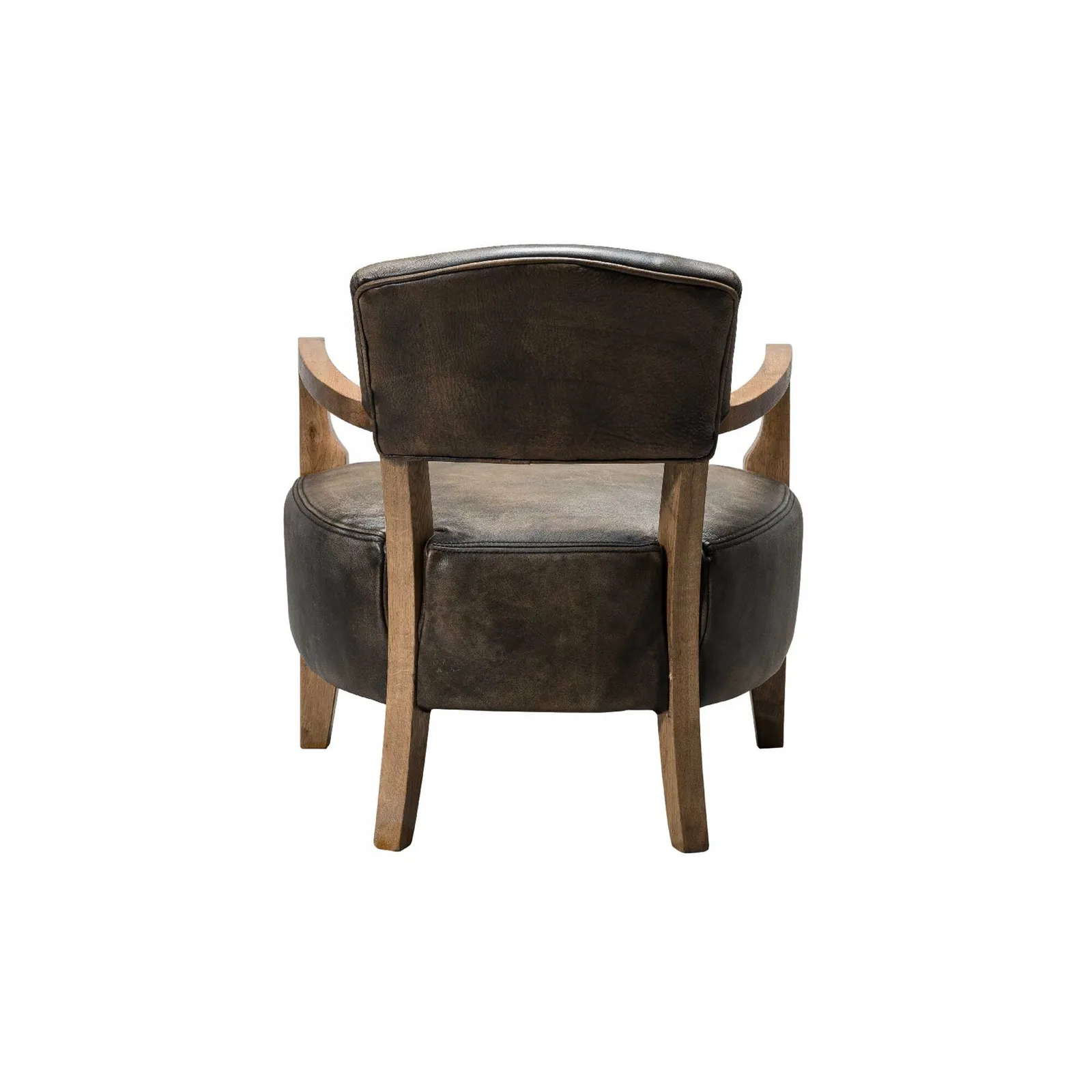 Timothy Oulton Cabana Armchair, Black Leather | Barker & Stonehouse 6
