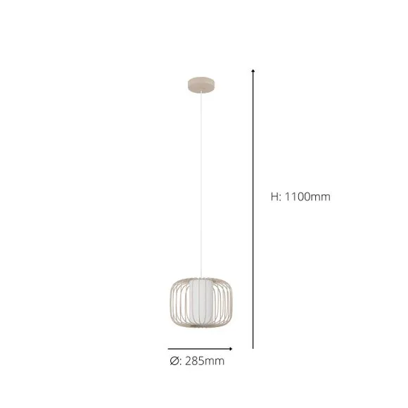 EGLO Terrarosa Adjustable Pendant Light 4