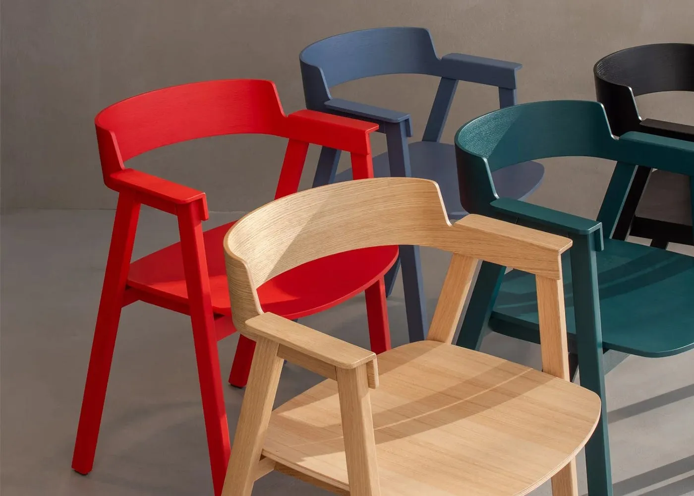 Gazzda Flip Dining Chair Oak Natural 3