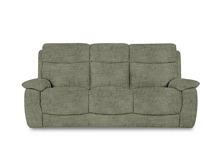 Echo 3 Seater Fabric Sofa - Olive Green