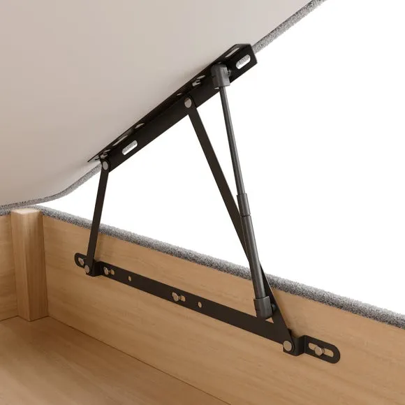 Luxury End of Bed Ottoman Bed Frame, Teddy Fabric 5