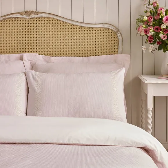 Dorma Bramcote Stripe 100% Cotton Duvet Cover & Pillowcase Set 2