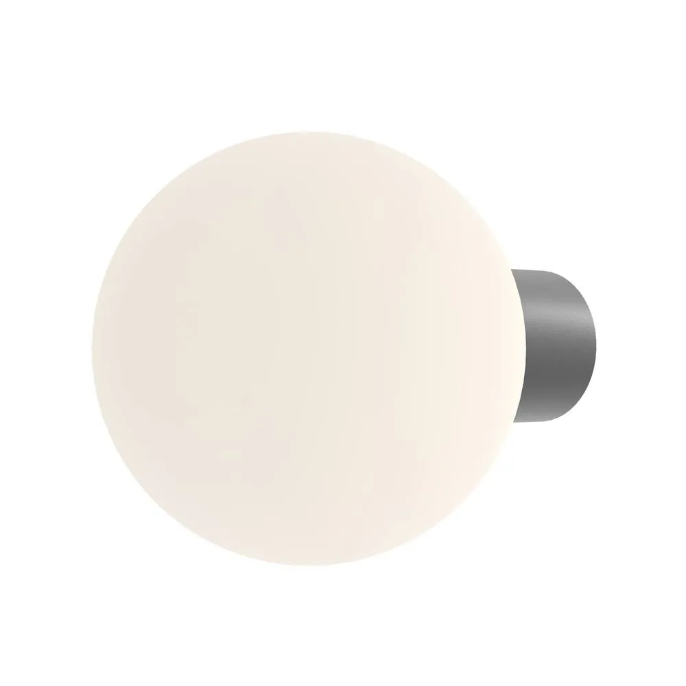 Netlighting Bold I Outdoor Globe Wall Lamp Grey IP54 1xE27