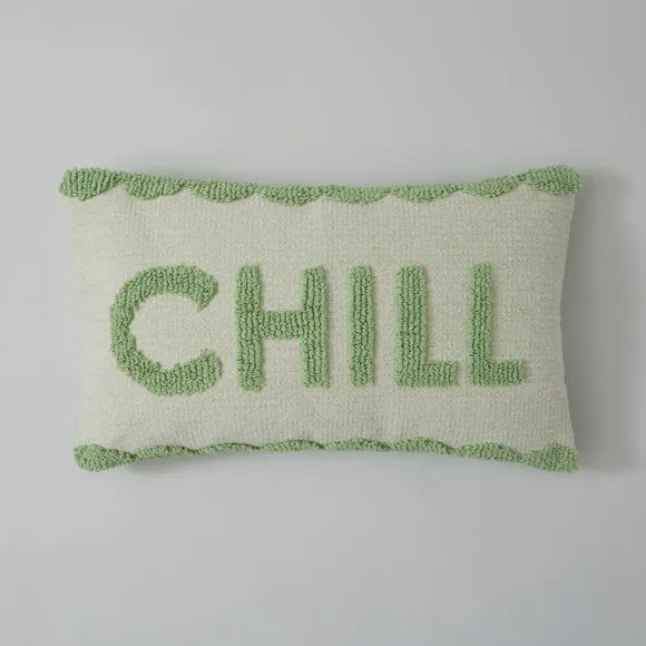 Chill Bright Slogan Cushion 3