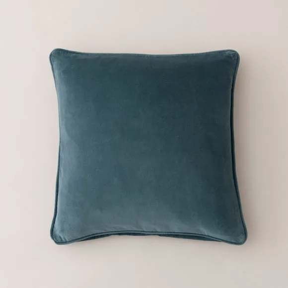 Clara Cotton Velvet Square Cushion 2