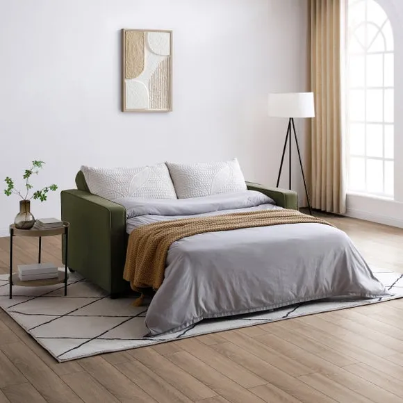 Kayden Chenille Pop Up 2 Seater Double Sofa Bed 2