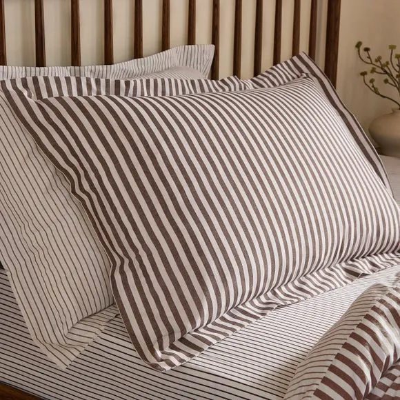 Yard Hebden Reversible 100% Cotton Duvet Cover & Pillowcase Set 2