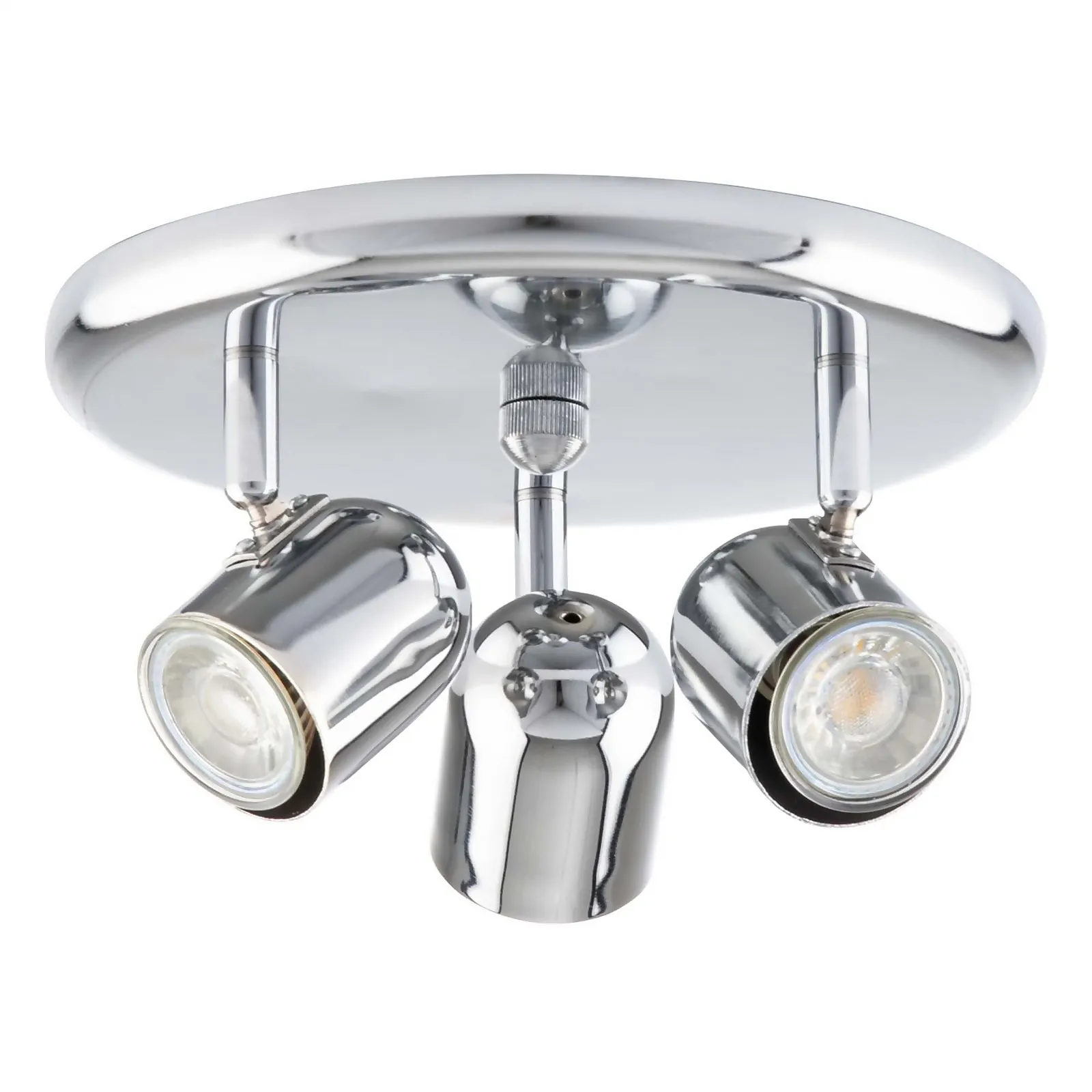 Phoenix 3 Lamp Spotlight, Chrome