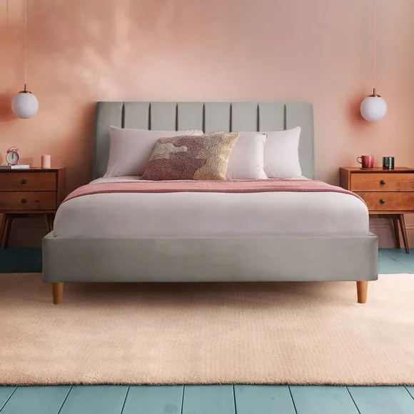 Silentnight Octavia Bed Frame, Velvet 2