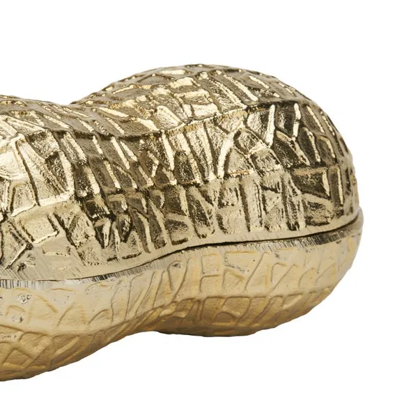 Metal Peanut Lidded Trinket Bowl 4