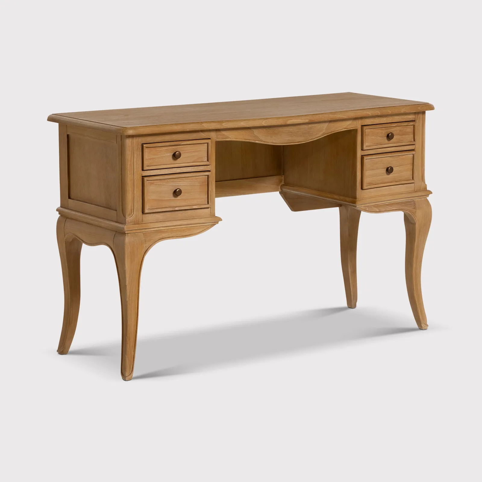 Cecile Dressing Table, Neutral Wood | Barker & Stonehouse