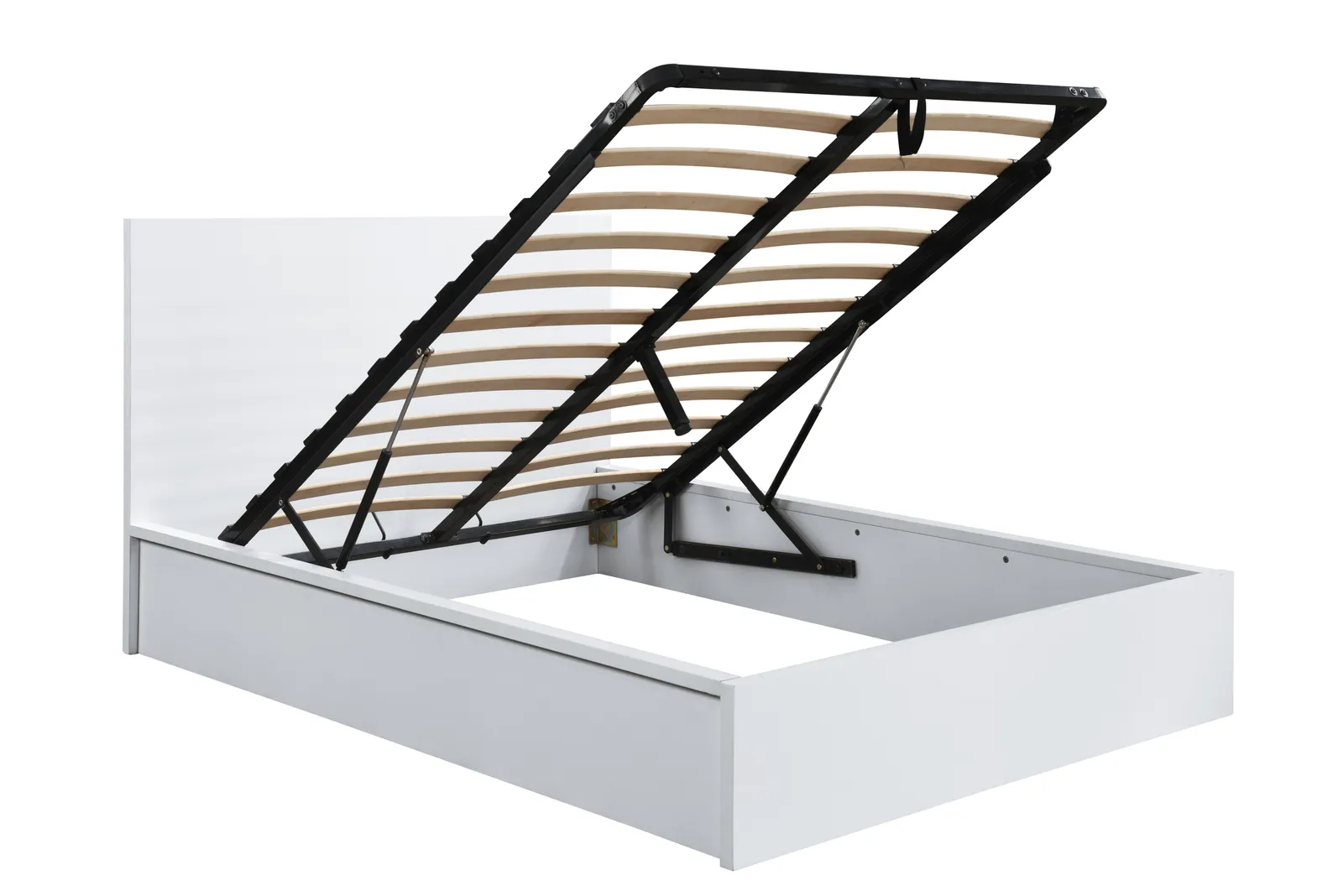 Birlea Ottoman Bed Frame Storage Oslo Gas Lift Black Grey White 5