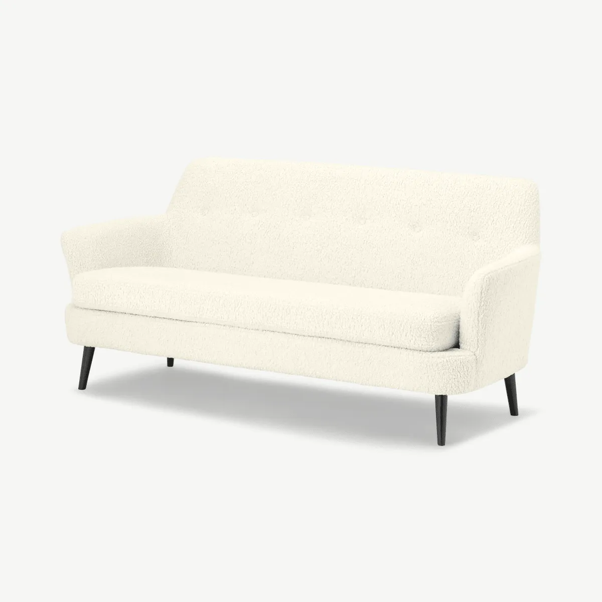 Verne 3 Seater Sofa, Faux Sheepskin