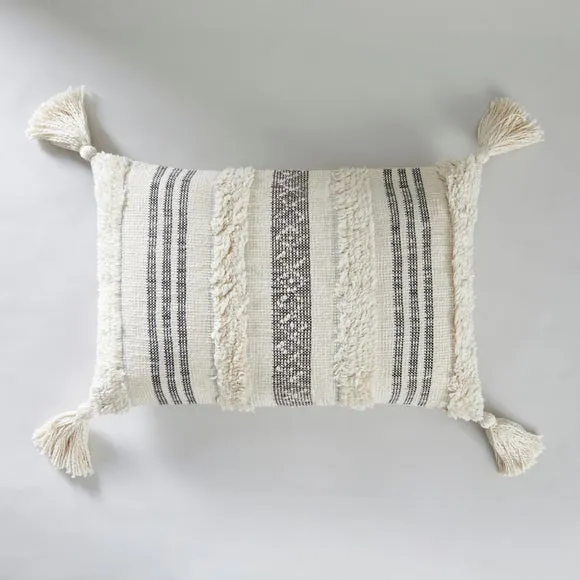 Samara Striped Natural Cushion 2