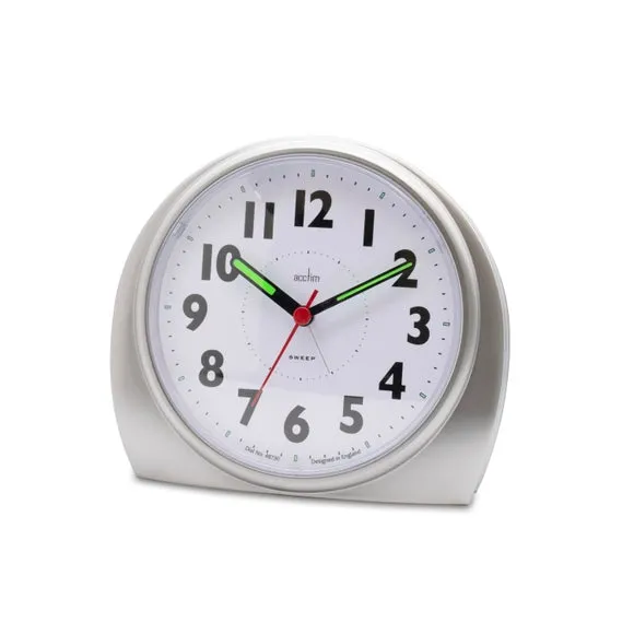 Acctim Jefferson Non Ticking Analogue Alarm Clock 6
