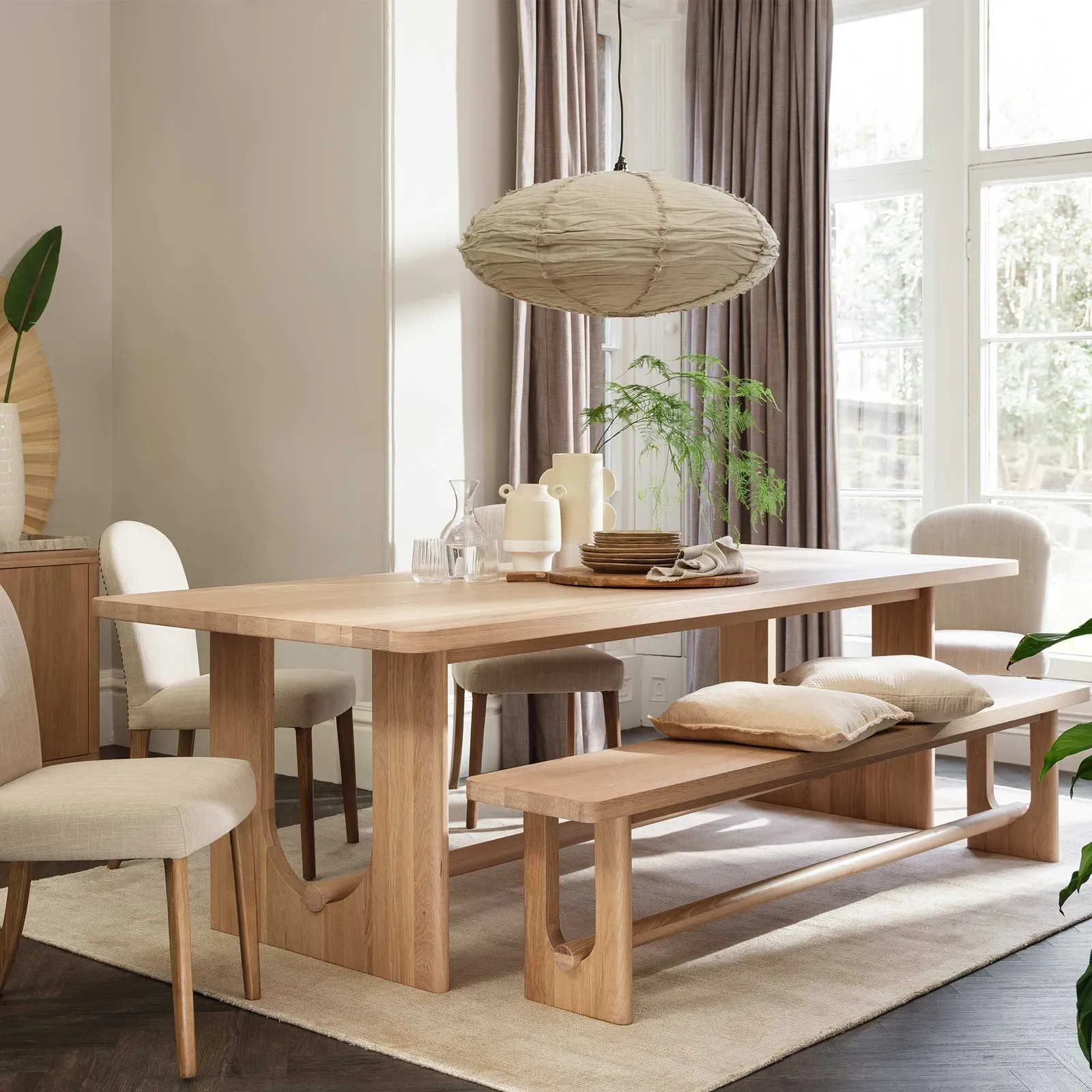 Olav Dining Table 240Cm, Brown Oak | W240cm | Barker & Stonehouse 2