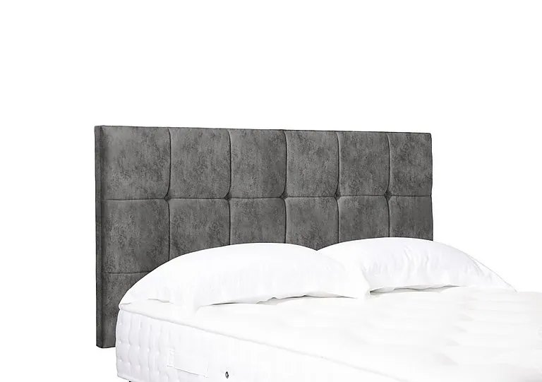 Artisan Collection Kaito Standard Strutted Headboard - Single - Daytona Pebble