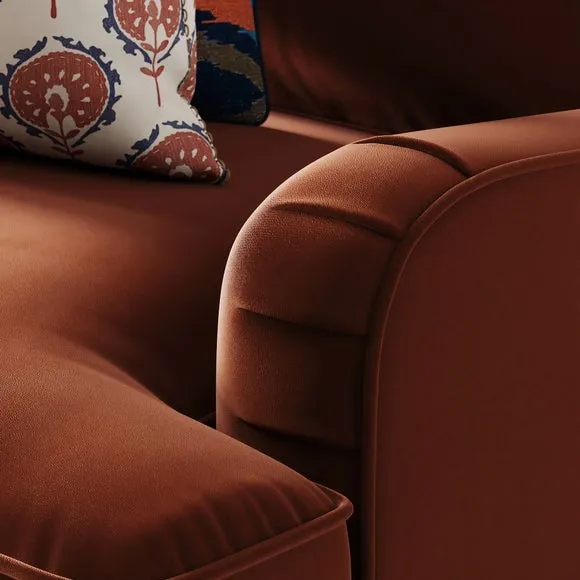 Beatrice Matte Velvet Armchair 5