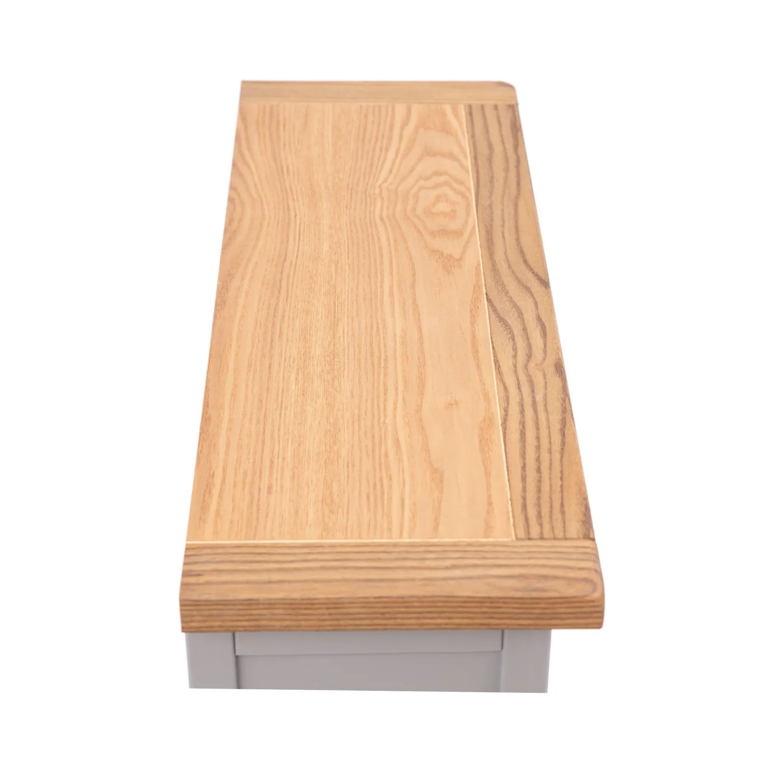 Cabinet Bits Bookcase with plinth 120x70x25cm in Grey 4