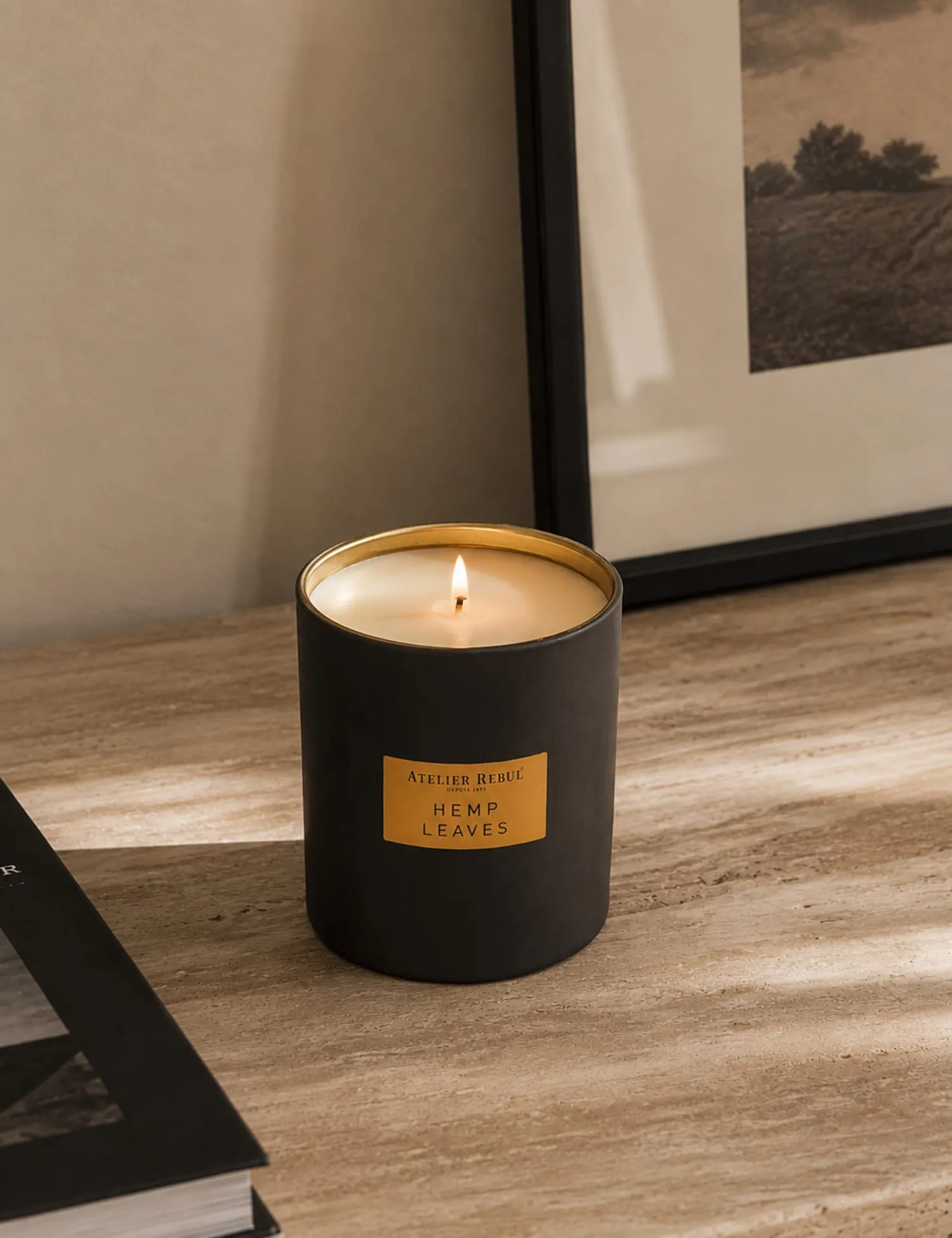 Atelier Rebul Hemp Leaves Candle 210g No Colour