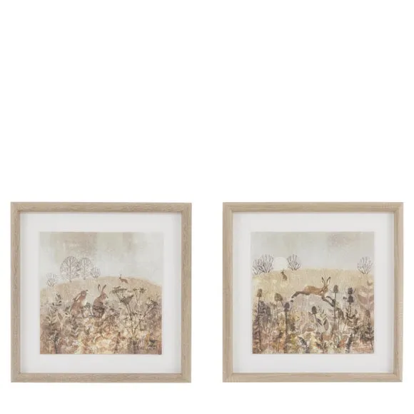 Cedar and Sage Set of 2 Spring Scene Framed Prints 4