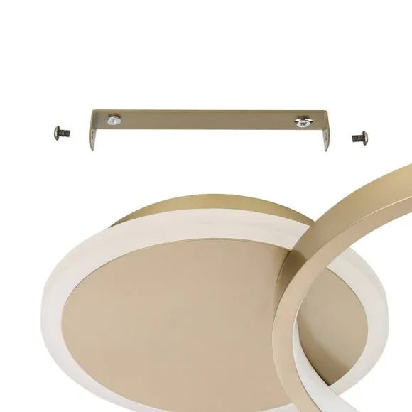 EGLO Gafares LED Flush Ceiling Light 4