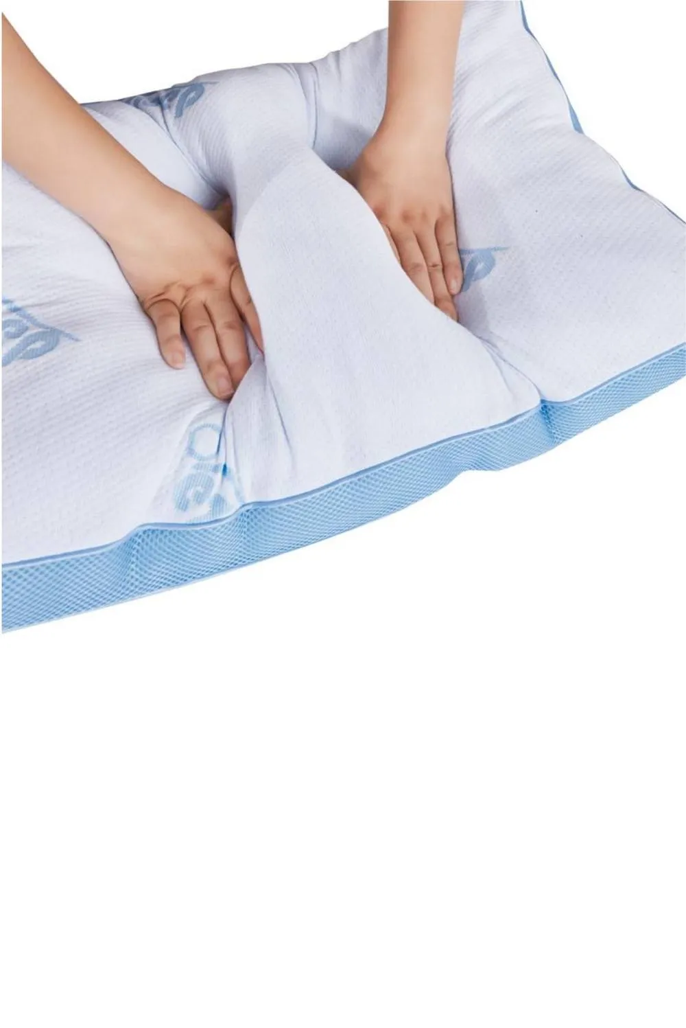 Ezysleep Air Flow Technology Memory Foam Pillow - Pillow Pair, White 4