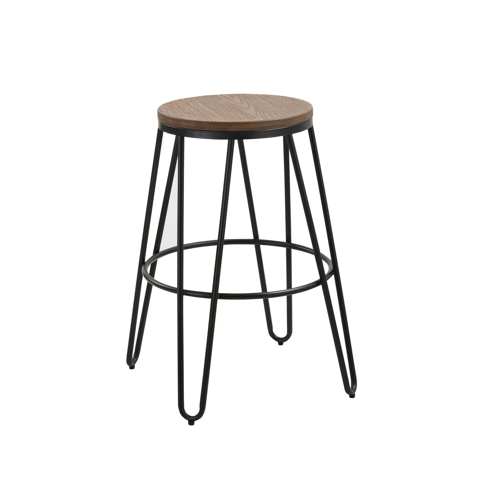 Portland Bar Stool Black