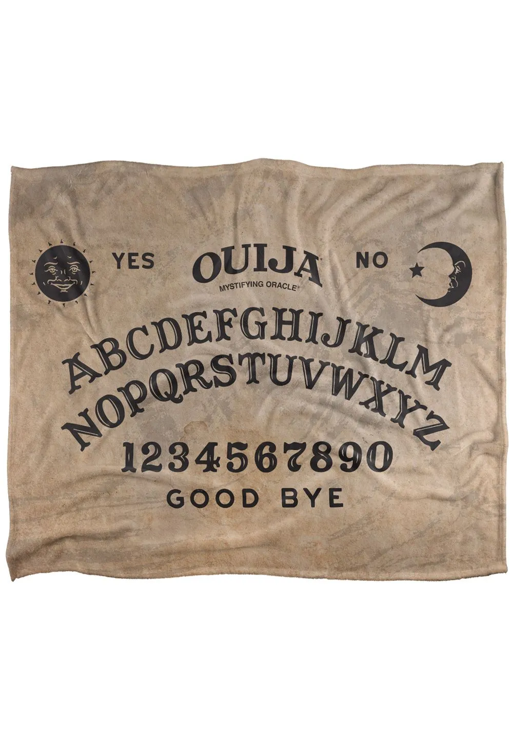 Hasbro Ouija Board Silky Touch Super Soft Throw Blanket 152 x 127 cm in White