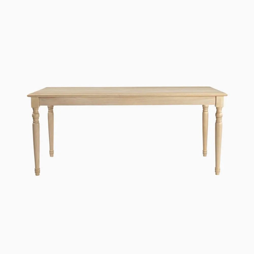FurnitureboxUK Aalto Rectangle White Oak Wood 6-8 Seater Dining Table in Light Brown 4