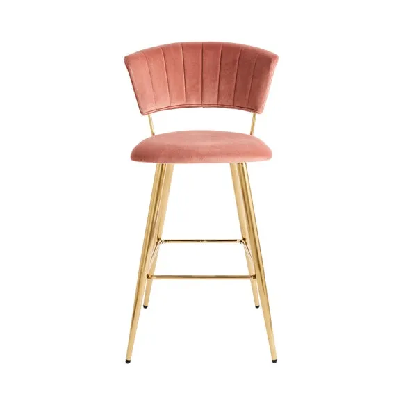 Kendall Bar Stool, Velvet 5