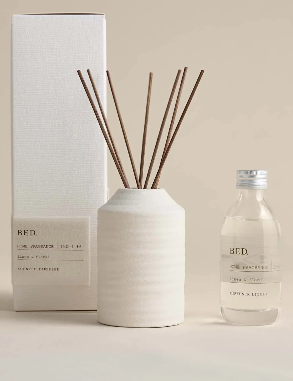 Teraire Bed Ceramic 150ml Diffuser Neutral