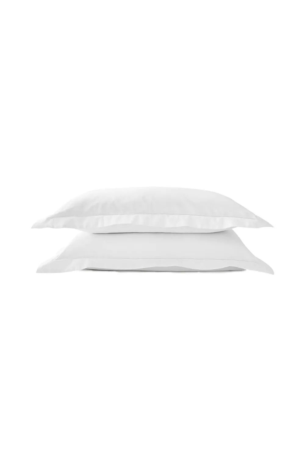 CHRISTY Premium Sateen Satin Oxford Pillowcase Pair in White 1