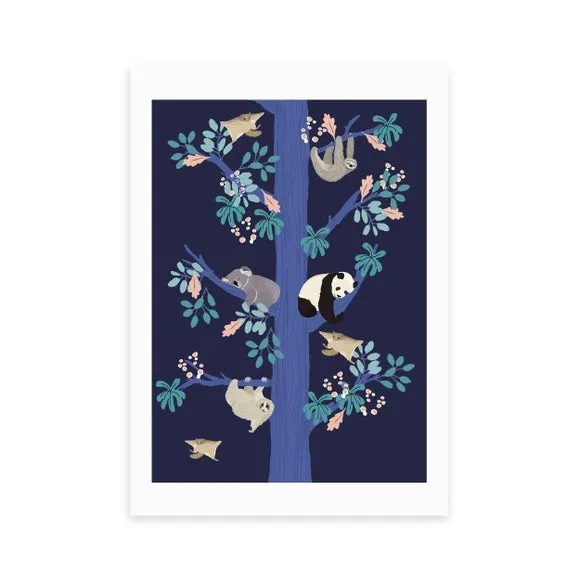 East End Prints Washi Tree Print 2