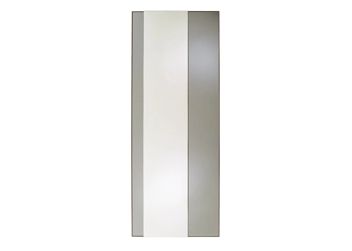 Ligne Roset Demi-Teintes Wall Mirror Walnut Large